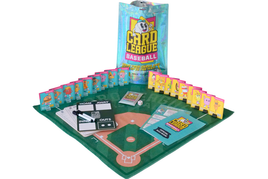 Card League Baseball Tabletop Game – The Ultimate Baseball Card Dice Game for Kids &amp; Family Game Night